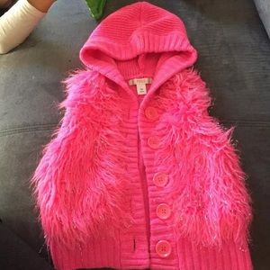Girl's pink vest 4-5T